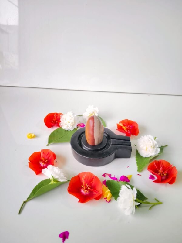 2 inch original ardhnarishwar narmadeshwar shivling for home - Image 4