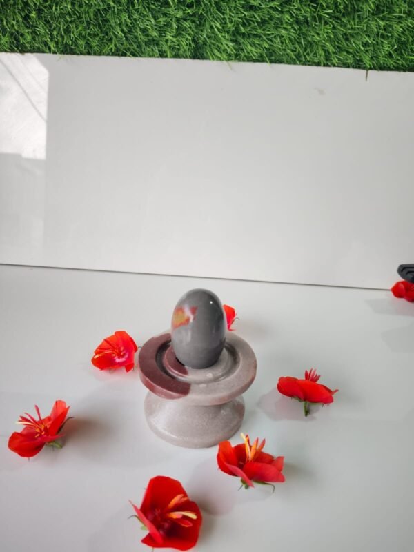 tilak dhari narmadeshwar shivling for home - Image 3