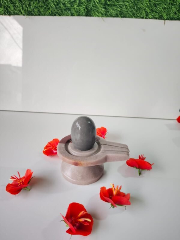 tilak dhari narmadeshwar shivling for home - Image 4