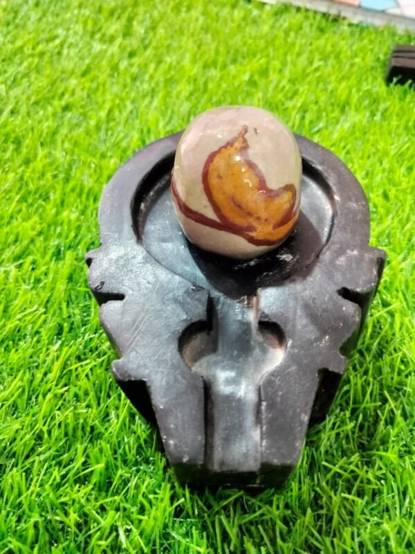Natural Tilak Narmada Shivling