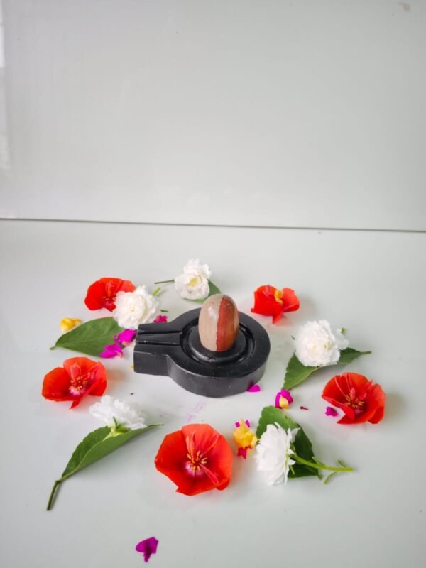 ardhnarishwar narmadeshwar shivling for home - Image 2