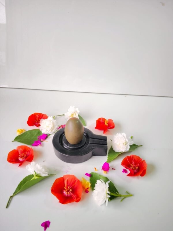 brown color narmadeshwar shivling  for home - Image 4